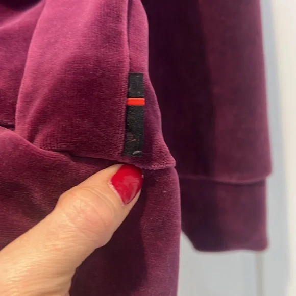 Air Jordan deep purple velour hoodie pullover size small. - Picture 4 of 10